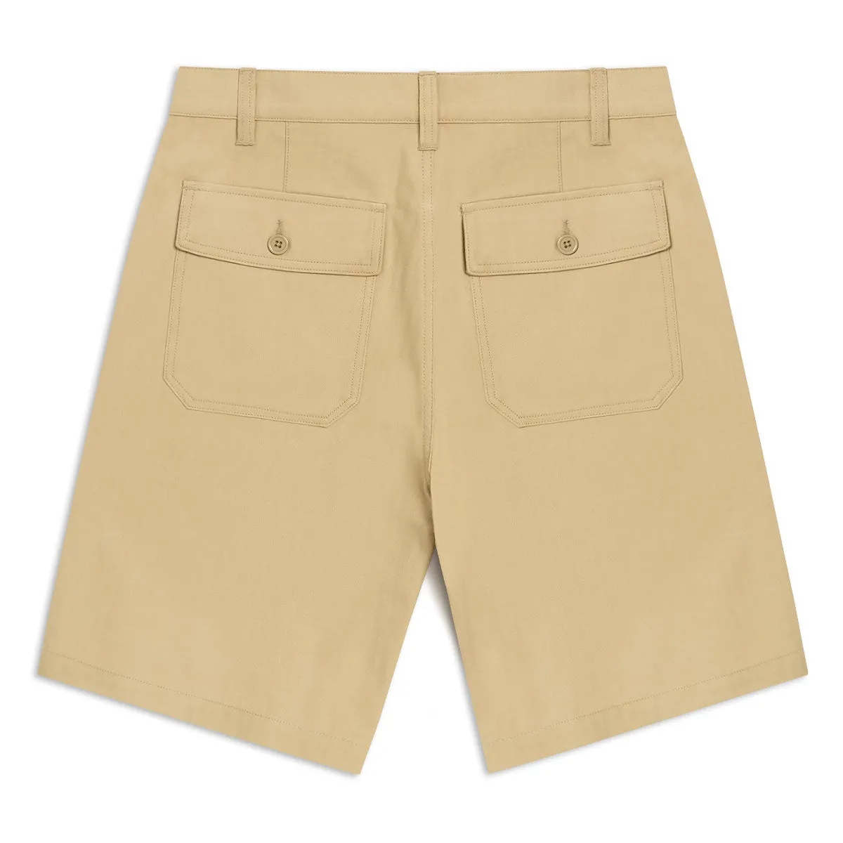 CCS Surplus Herringbone Shorts - Khaki Street Chic Office Wear
