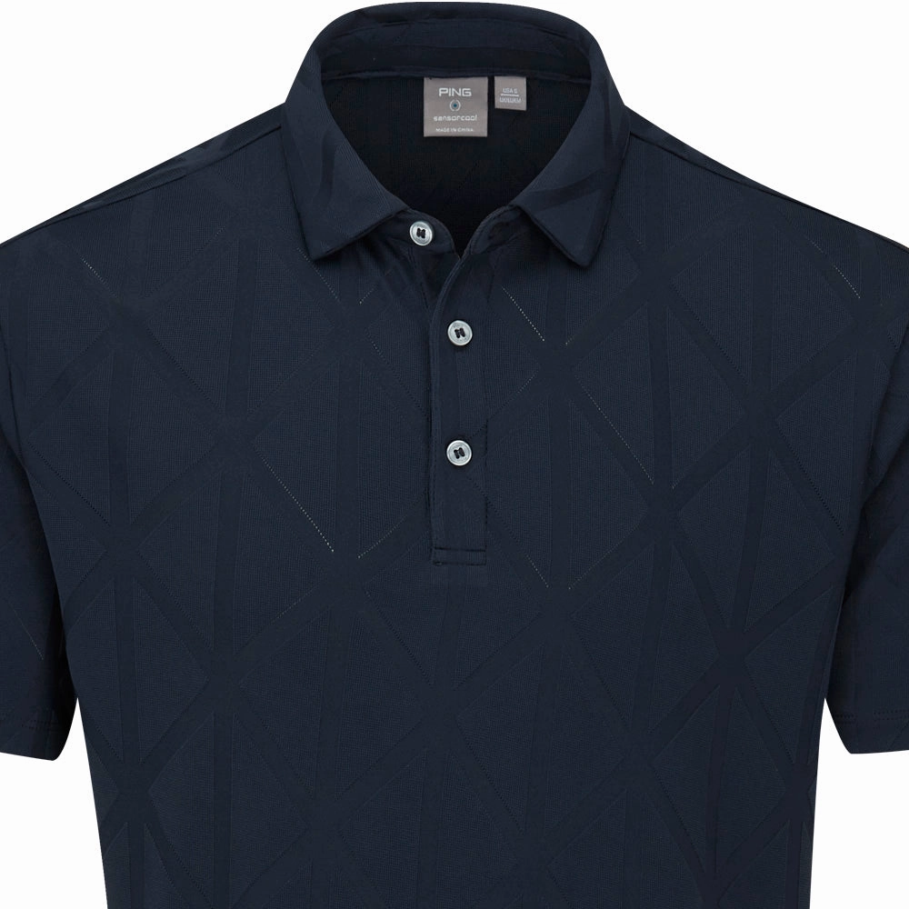 Ping Lenny Polo Shirt - Navy Comfortable Style Modern and Soft