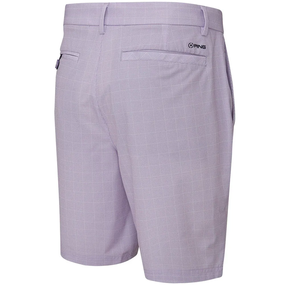 Ping Pendle SensorCool Shorts - Cool Lilac Multi Linen blend