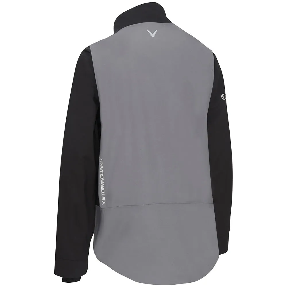 Sustainable Recycled Material Callaway Stormguard III Waterproof Jacket - Caviar