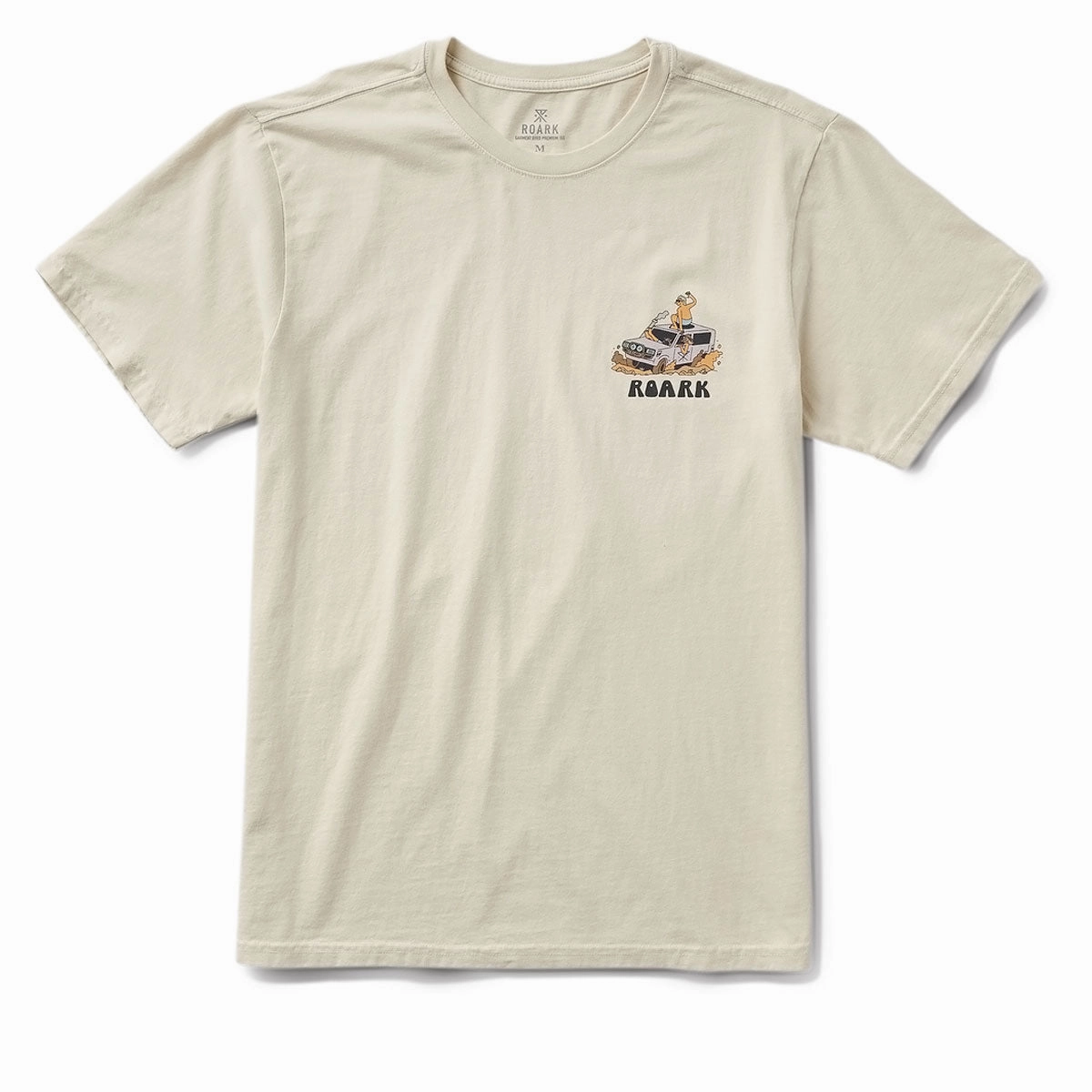 Roark Road Trip Club T-Shirt - Ivory VintageWash