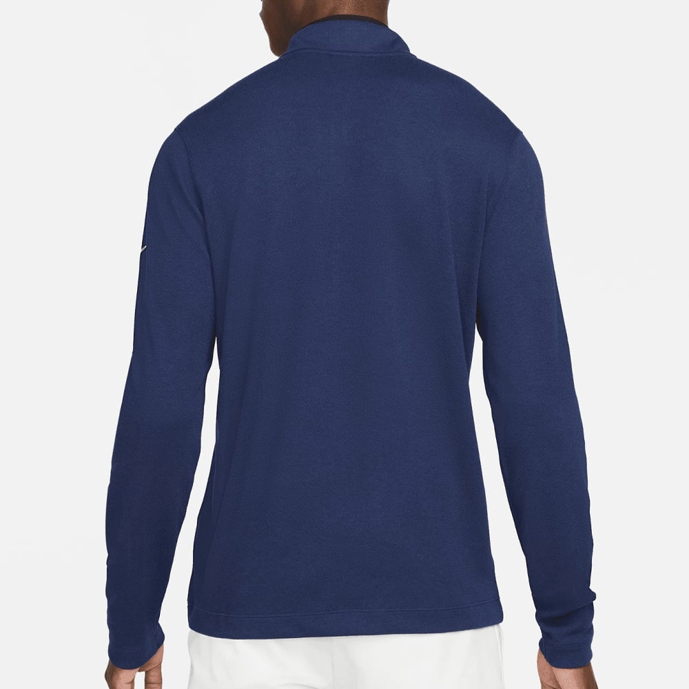 Windproof Design product cycling suitability Nike Dri-FIT Victory 1/2 Zip Pullover - College Navy/Black/White