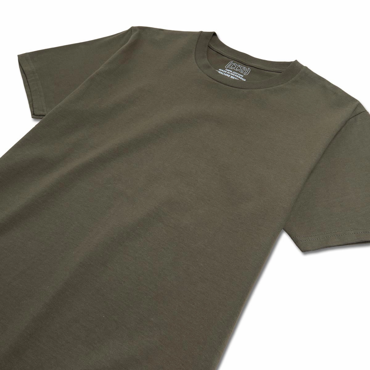 CCS OG Heavyweight T-Shirt - Olive Elegant Detail Travel Trend