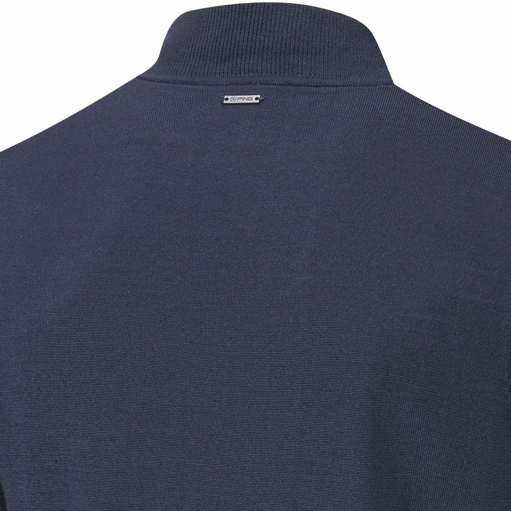 Sporty Fit Ping Croy 1/2 Zip Pullover - Oxford Blue