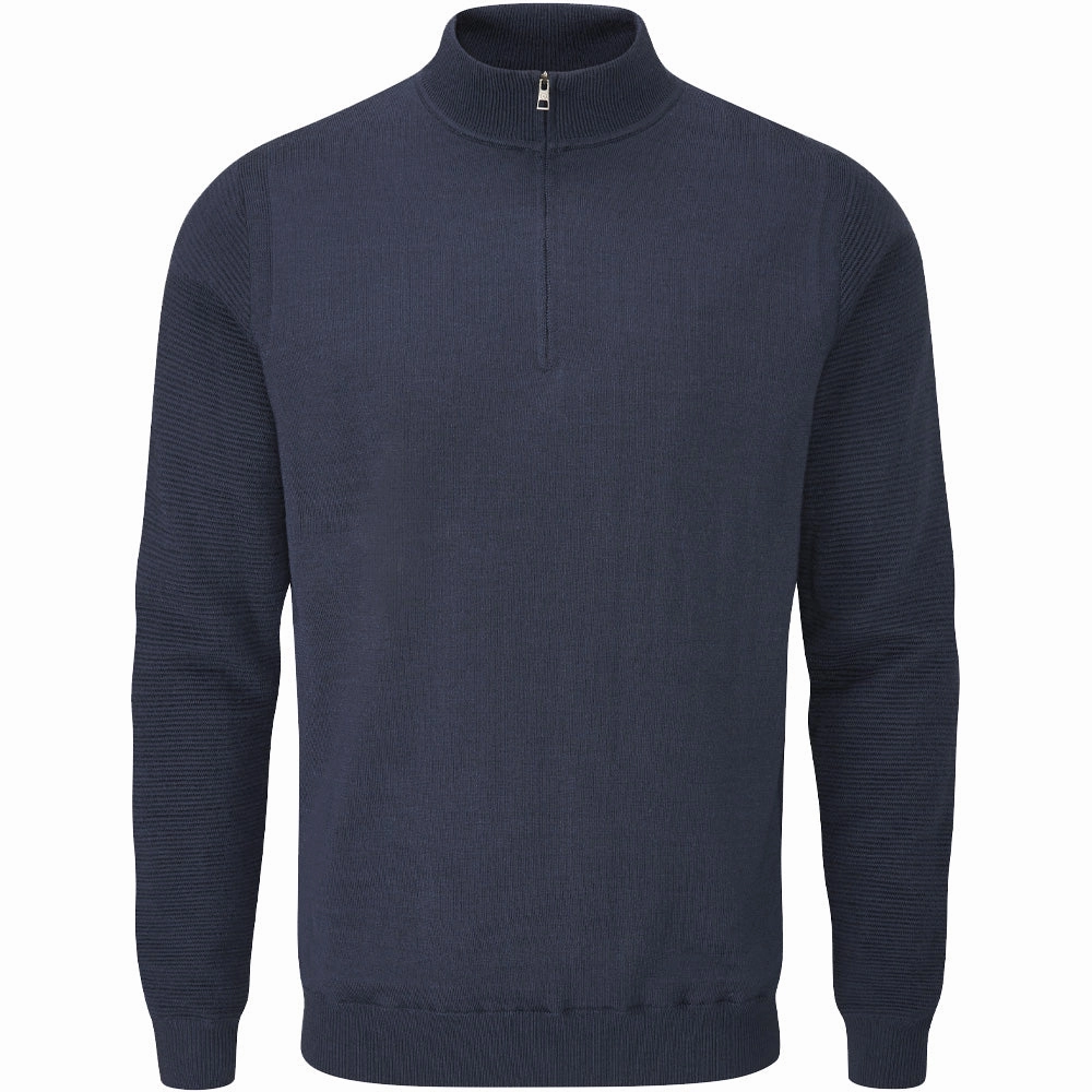 Ping Croy 1/2 Zip Pullover - Oxford Blue product fair trade