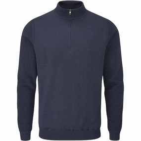 Ping Croy 1/2 Zip Pullover - Oxford Blue product fair trade