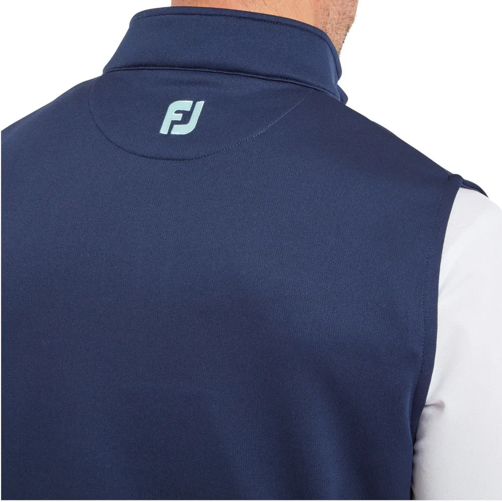 Straight FootJoy Half-Zip Vest - Navy
