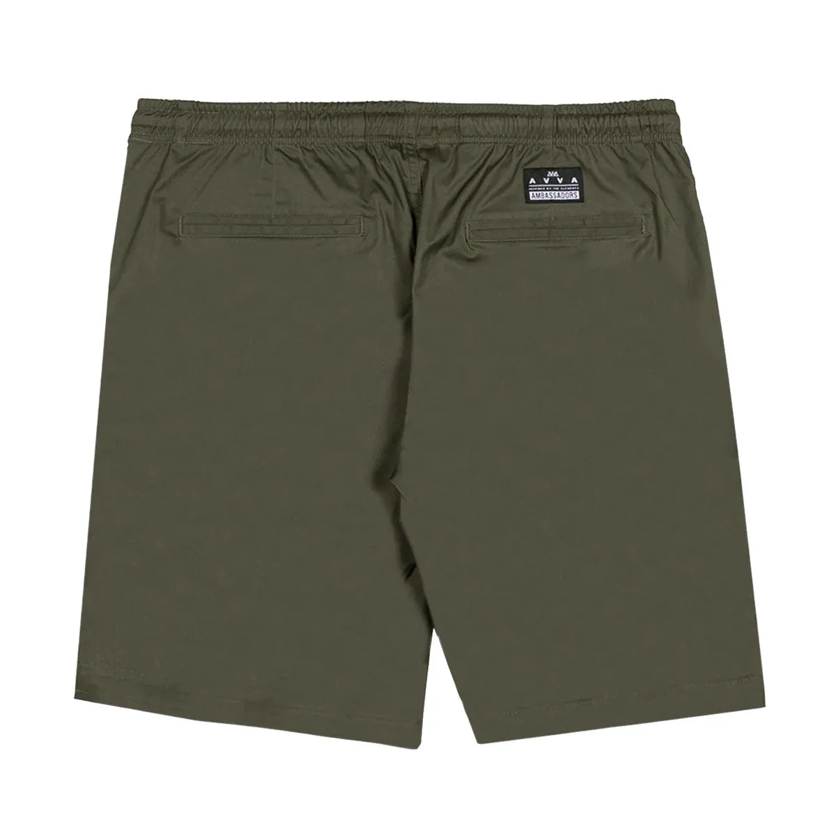 AVVA Covina Beach Shorts - Olive hang dry