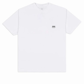 AVVA Circut T-Shirt - White Abrasion Resistant Fabric