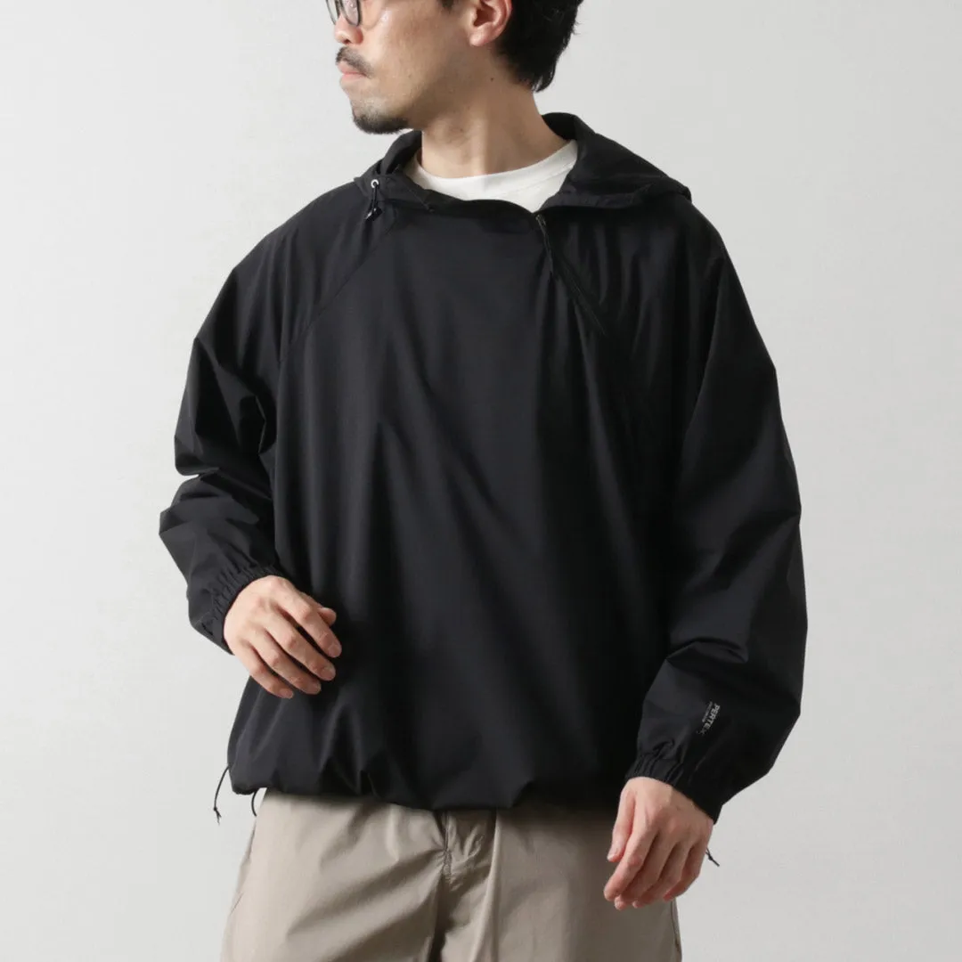 Utility Inspired Look FoldableStructure AXESQUIN / Helium Bias Zip Pullover