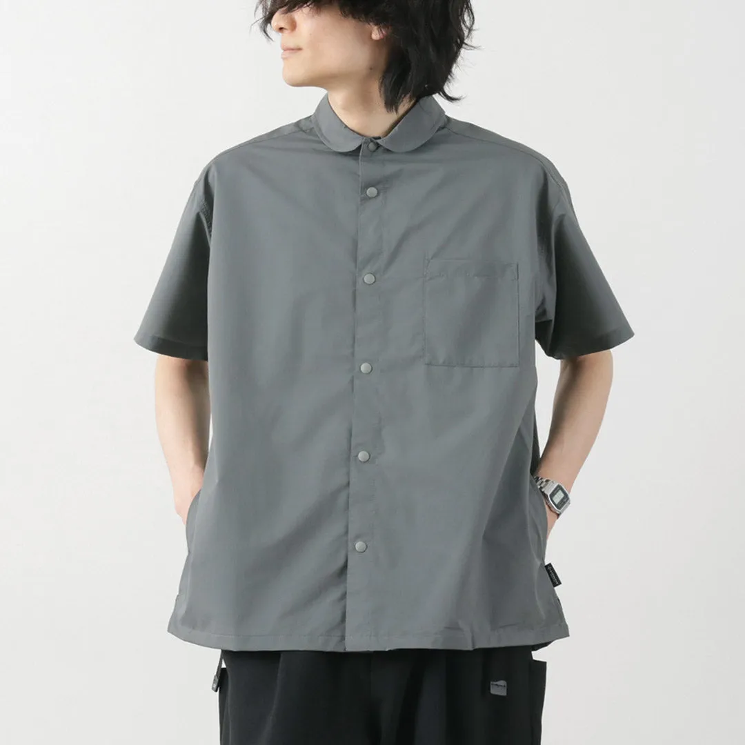 AXESQUIN / Helium Short Sleeve Shirt Earthy Hue Petite Cut