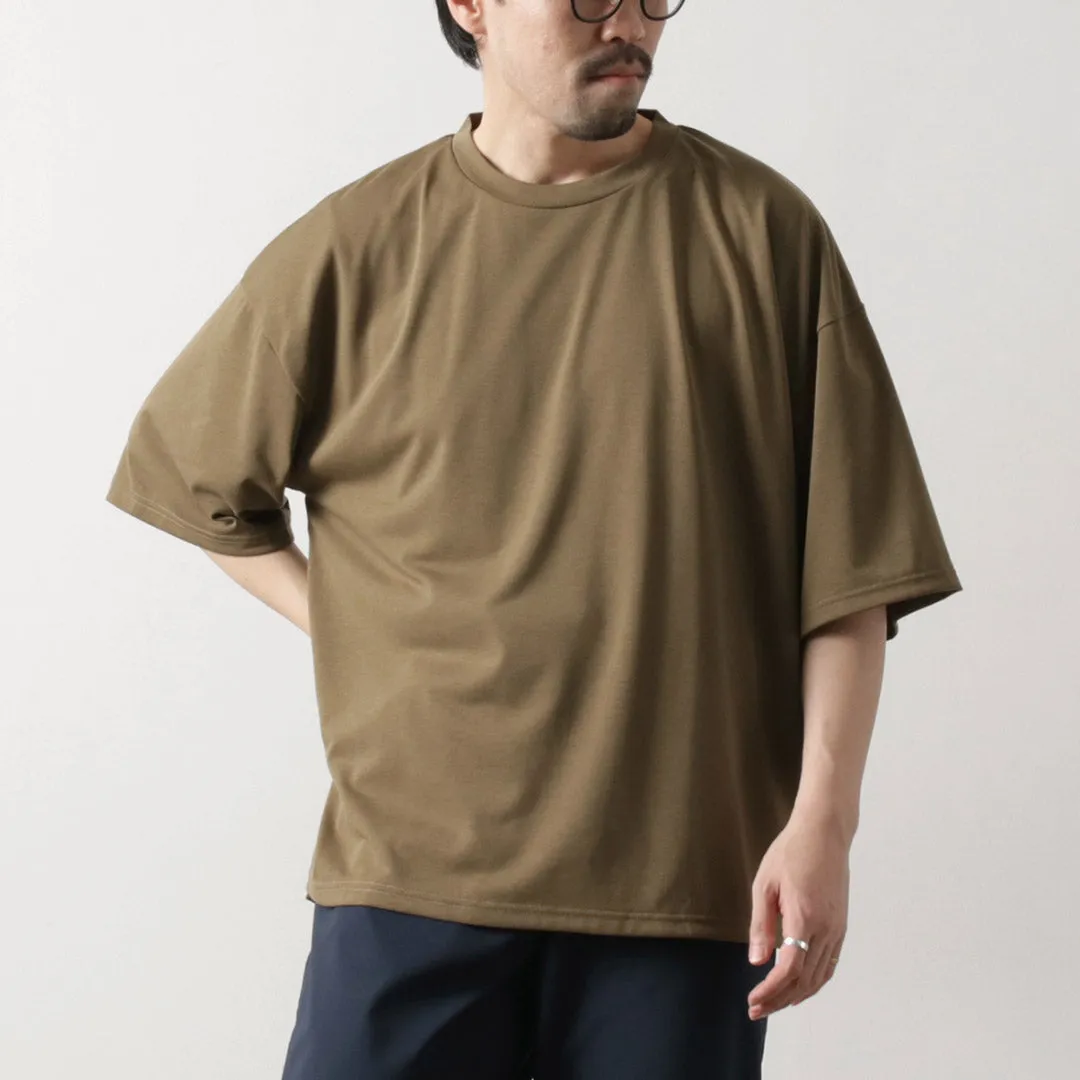 Durable Color Retention AXESQUIN / Quick Dry Over T-Shirt