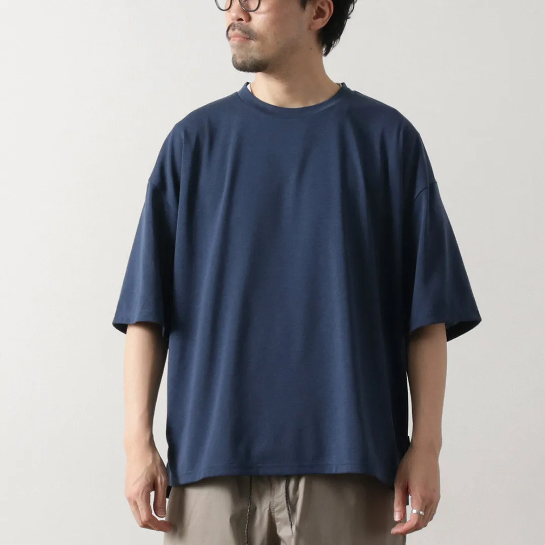 easygoing look Geometric Pattern AXESQUIN / Quick Dry Over T-Shirt