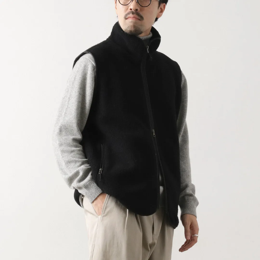 AXESQUIN / Wool Boa Vest Hypoallergenic Interior