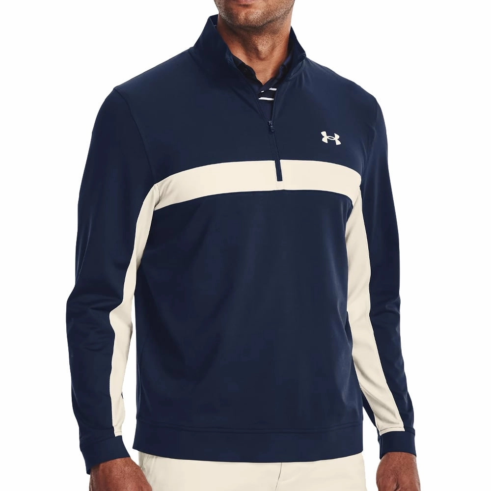 Trendy Wearable Under Armour Storm 1/2 Zip Pullover - Academy/Summit White