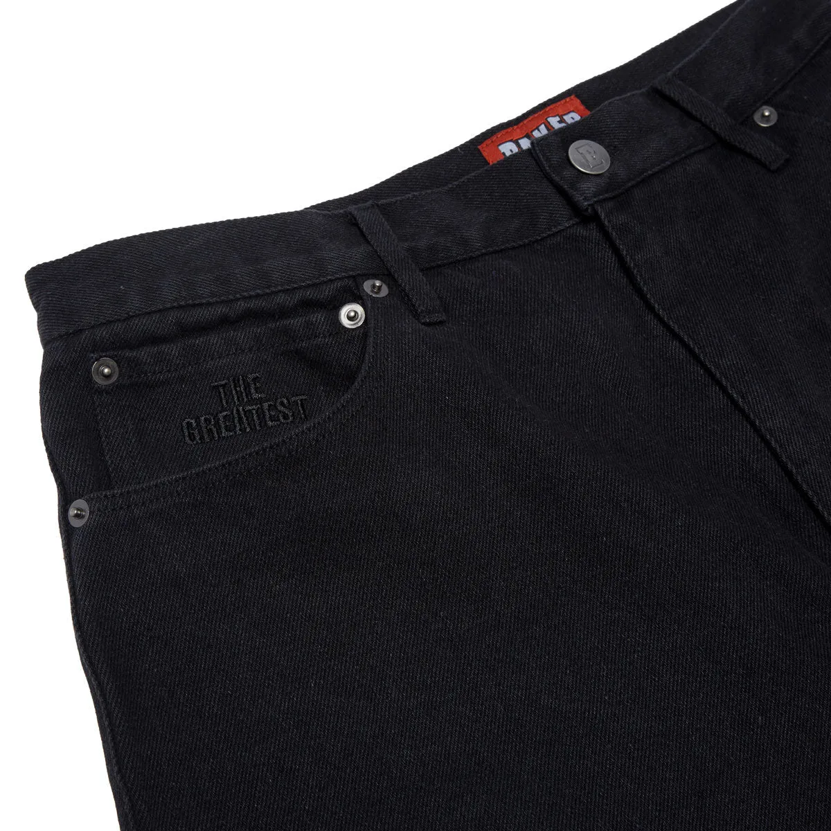 Baker Warner Denim Shorts - Black Stain Repellent Treatment