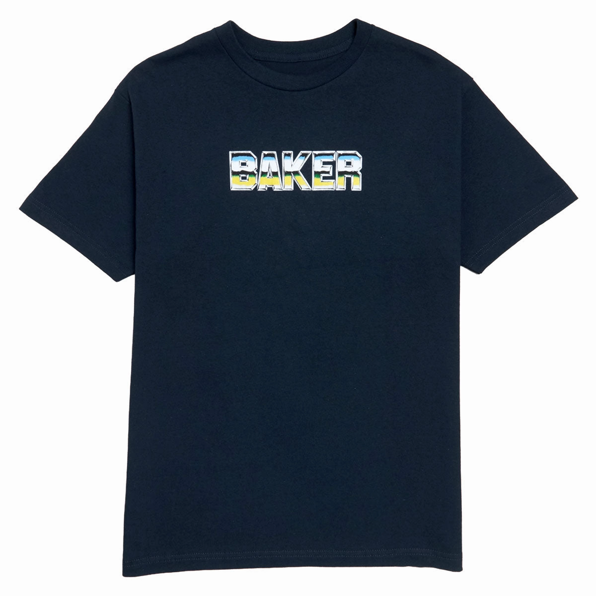 Baker Chrome Zone T-Shirt - Navy Outdoor Wear