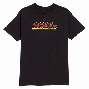 Fit For All Chill Vibes Baker Dancing Skellies T-Shirt - Black