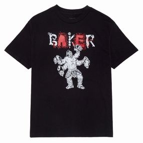 Baker Kombat T-Shirt - Black Effortless Fit Active Style Trend