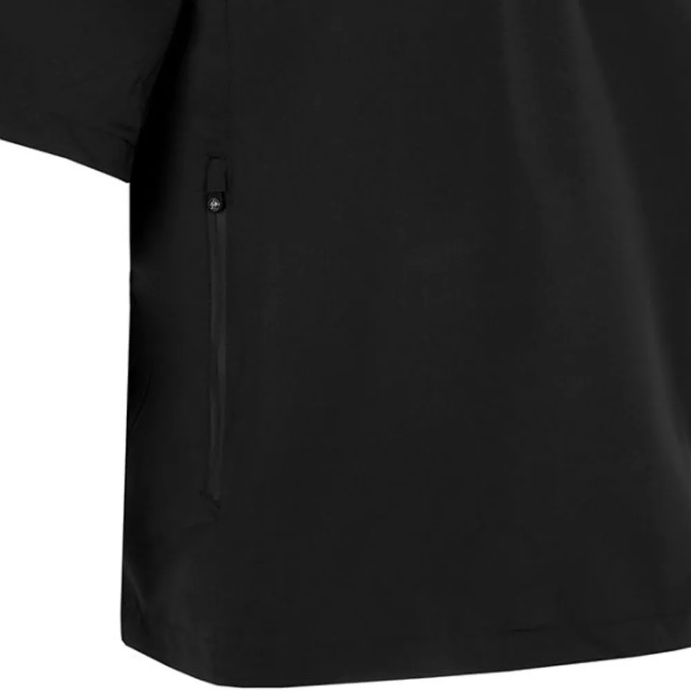 windproof ProQuip Aqualite Waterproof Half Sleeve - Black