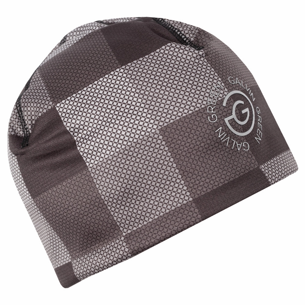 Galvin Green Deacon Insula Hat - Black/Sharkskin Fashion Snap Performance Wear