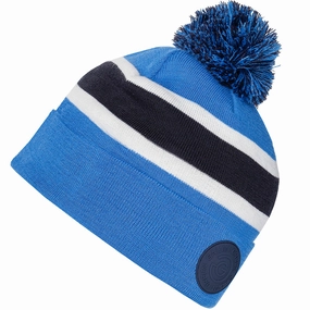 Galvin Green Leighton Interface-1 Beanie - Blue/Navy/White Heat retaining Mood Style