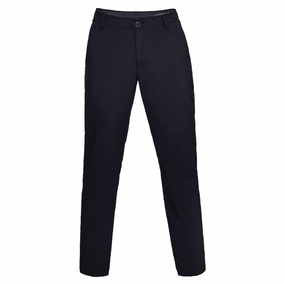 Under Armour Performance Slim Taper Golf Trousers - Black Versatile Layer StretchFabric
