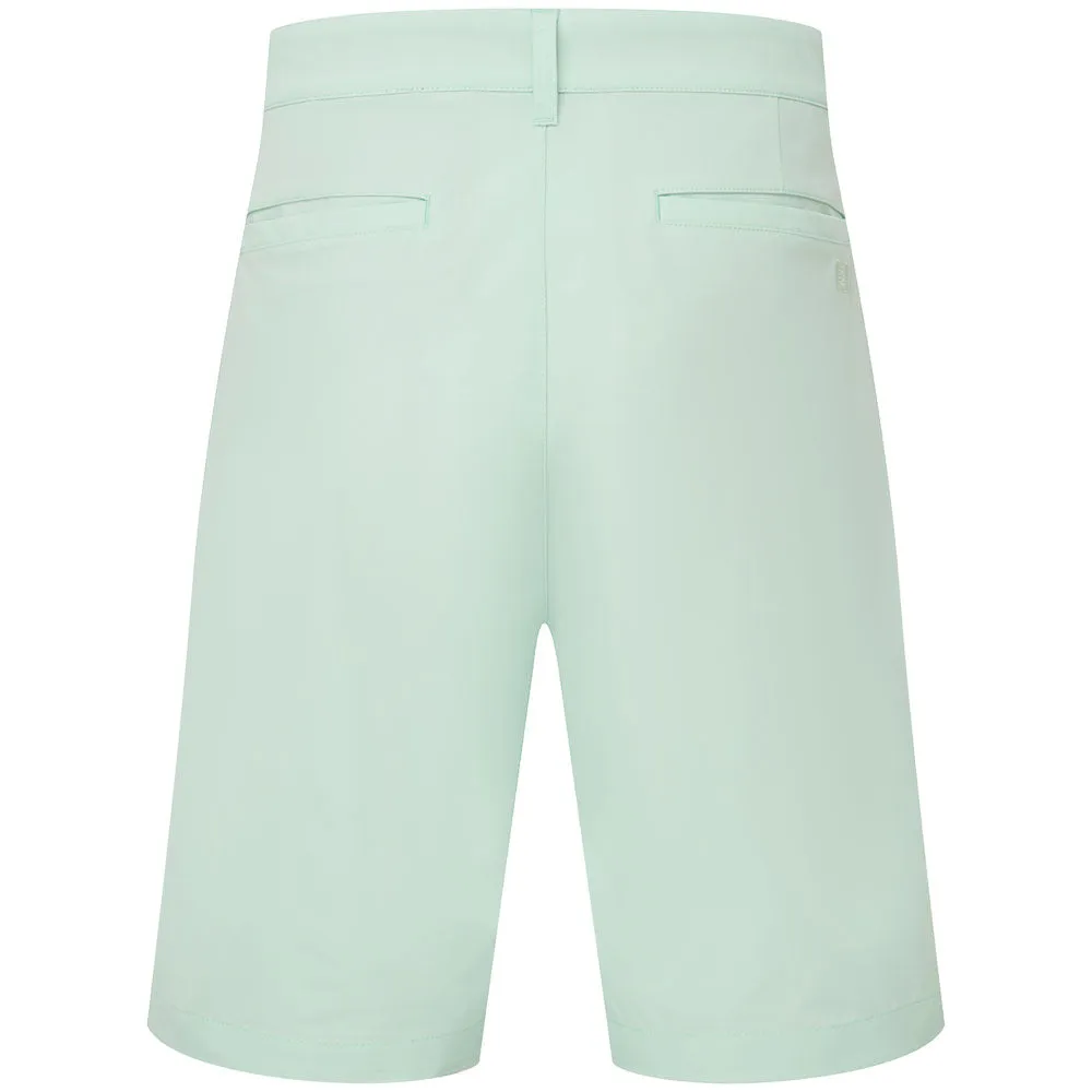 Compression Fit Layered Cuff Design FootJoy Par Golf Shorts - Pistachio