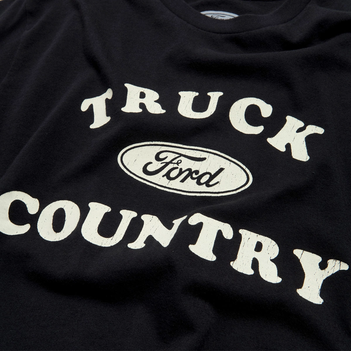 Brixton x Ford Truck Country T-Shirt - Burnt Rubber Hypoallergenic Textile Versatile Wearable