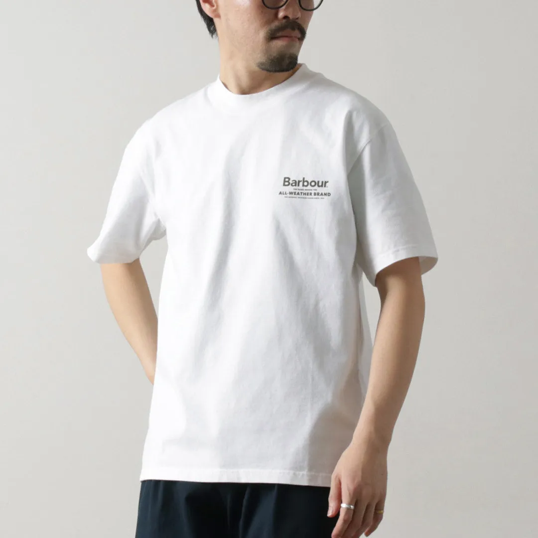 BARBOUR / Outdoor Graphic Oversized T-Shirt Versatile Wardrobe Piece Trendy Vibes