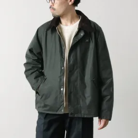 BARBOUR / Oversized Transport Wax Jacket Layered Protection