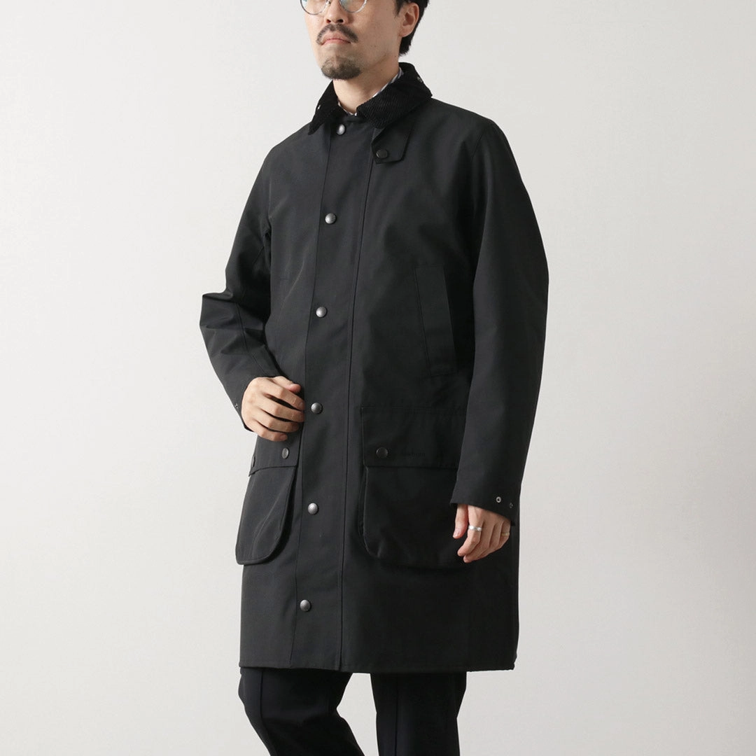 Compact Design Durable Water Repellent BARBOUR / Classic BORDER Shower Proof Jacket