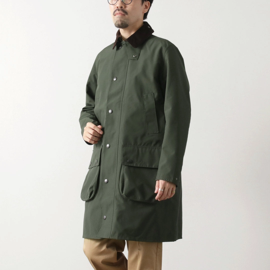 Moisture Wicking Lining Windproof Insulated Coat BARBOUR / Classic BORDER Shower Proof Jacket