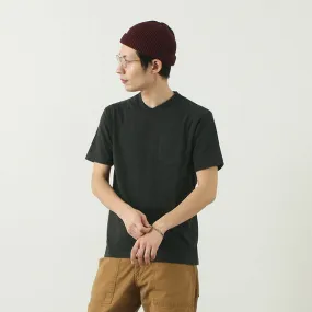 BARNS / BR-1101 Loopwheel Jersey Short Sleeve V-neck Loose Fit