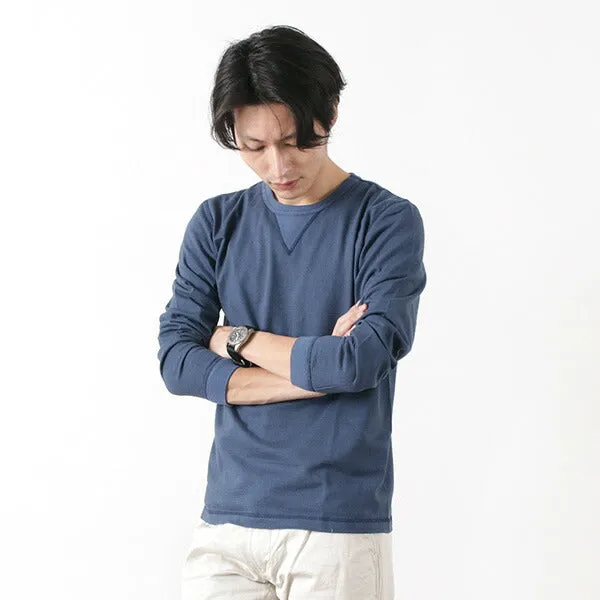 Essential layering piece BARNS / COZUN Knit Vintage Long Sleeve Crew Neck T-Shirt