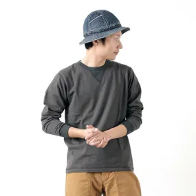 BARNS / COZUN Knit Vintage Long Sleeve Crew Neck T-Shirt Classic Smart