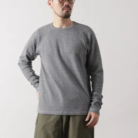 Layering Piece BARNS / Heavy Spun Milled Fabric Long Sleeve T-Shirt