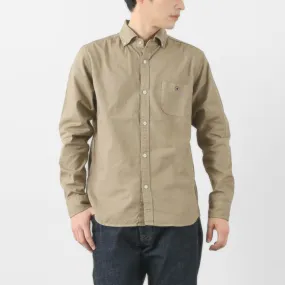 Striped Design BARNS / Ox Long Sleeve Button Down Shirt
