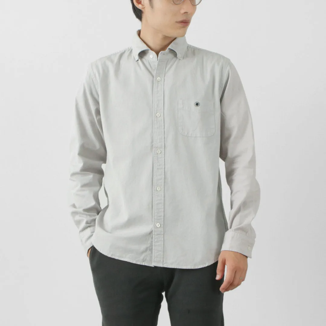 BARNS / Ox Long Sleeve Button Down Shirt Tall friendly