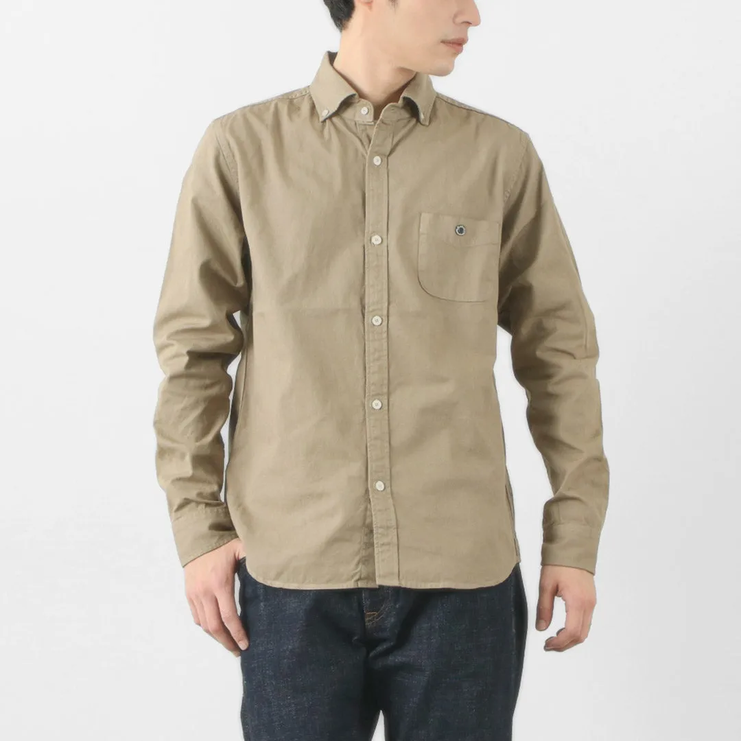 hypoallergenic material BARNS / Ox Long Sleeve Button Down Shirt