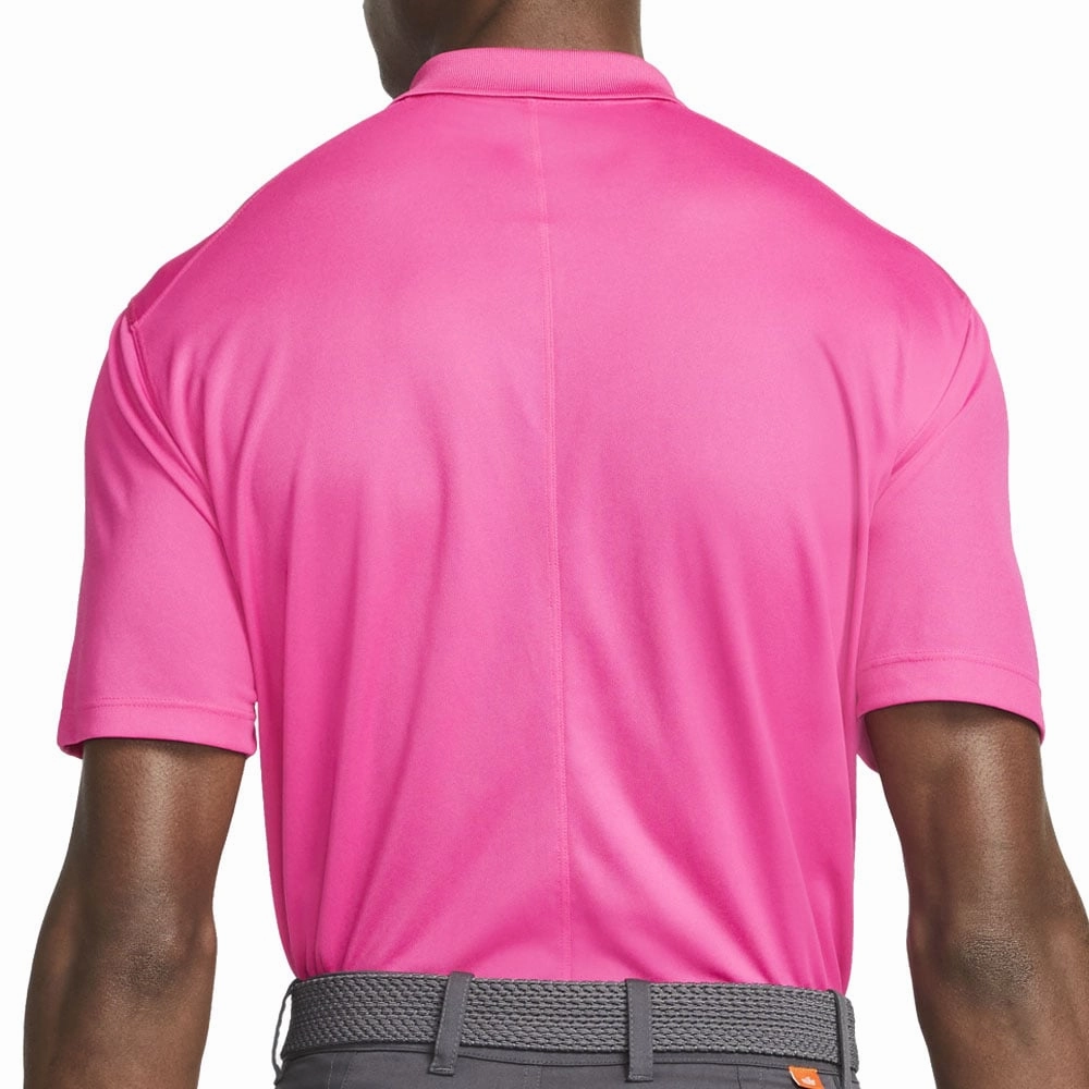 Nike Dri-FIT Victory Polo Shirt - Active Pink/Light Smoke Grey/White MultiPly Fabric
