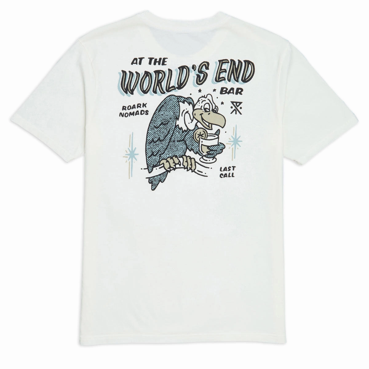 Roark Worlds End T-Shirt - Off White SeamlessConstruction