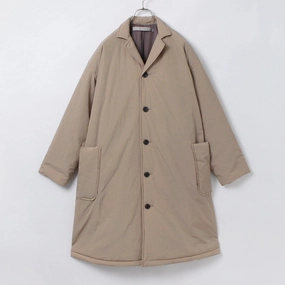 FlexibleCuffSystem Cozy Street Style BASISBROEK / APPLE Overcoat Nylon Jet Taffeta