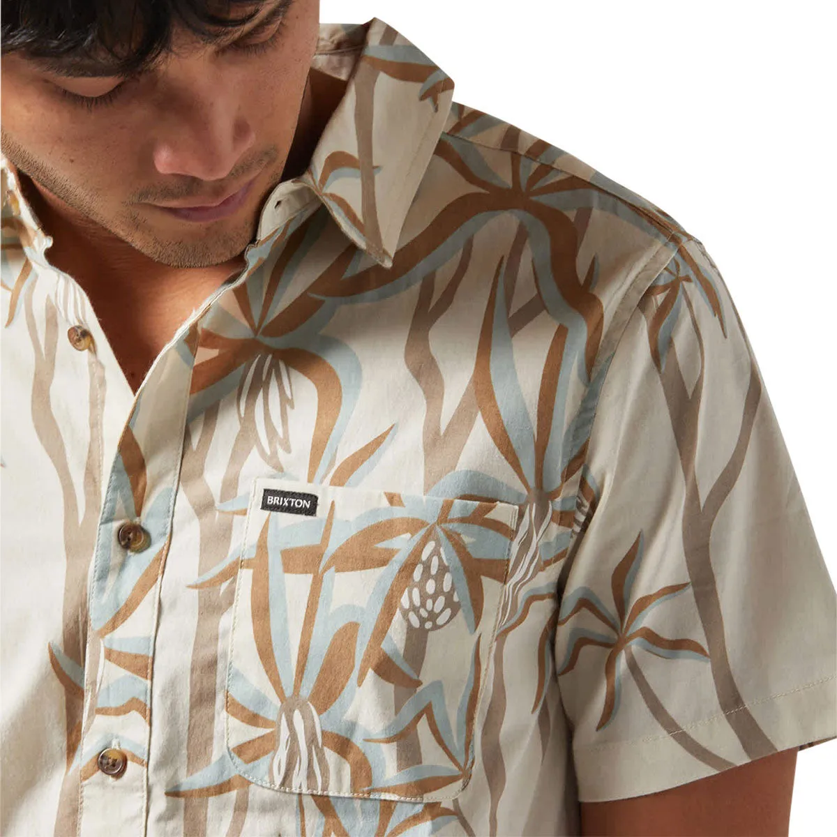 Functional Fashion Brixton Charter Print Shirt - Whitecap Scenic Trip