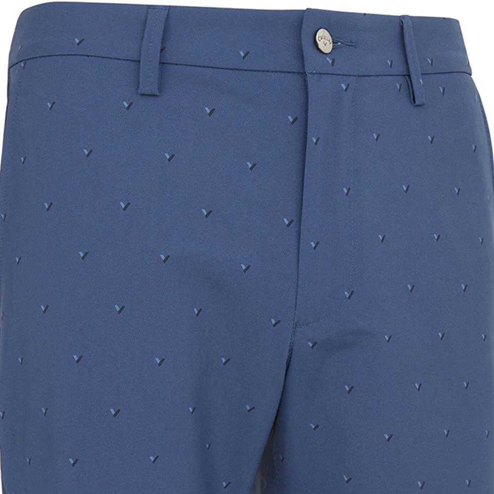 Preppy look Machine-washable Callaway Chev Print Shorts - Peacoat