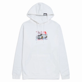 DGK Midnight Dreamer Hoodie - White Compact Packable