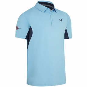Active Comfort Wear Callaway Odyssey Blocked Polo Shirt - Blue Grotto