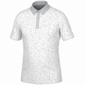 Galvin Green Mannix Polo Shirt - White/Cool Grey Vintage authenticity