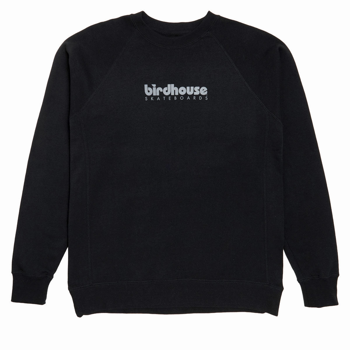 Moisture Wicking Lining Birdhouse Logo Sweatshirt - Black