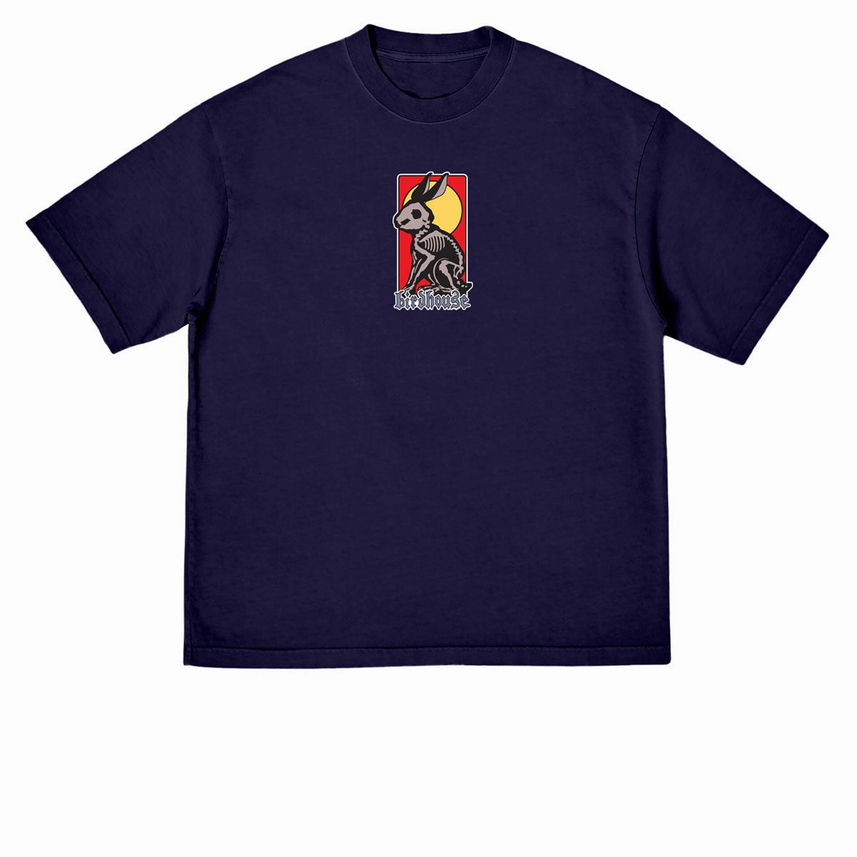 Birdhouse X-Ray Tee T-Shirt - Navy AntiStatic Properties Soft Comfort Wear